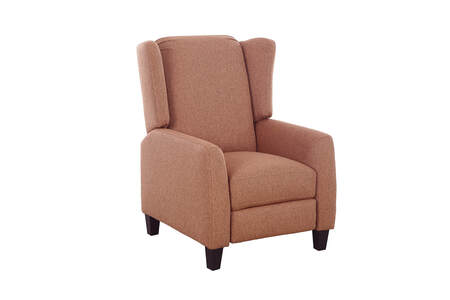 Ahe-308-RS Pushback Chair - Rust