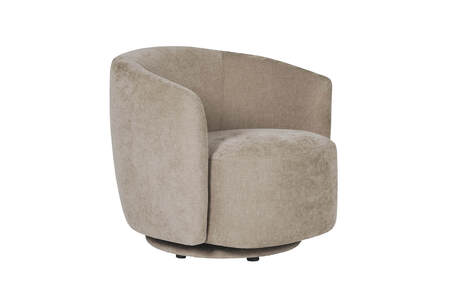 Bdi-321-NL Swivel Accent Chair - Natural
