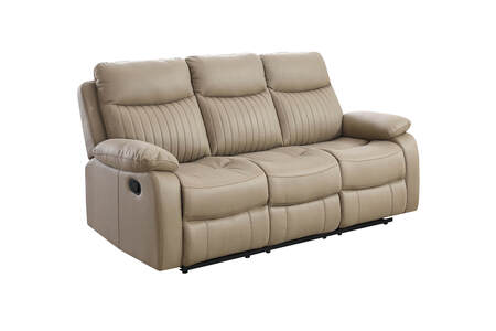 Bly-313-BR 3 Seater Manual Recliner - Brown