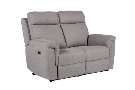Bow-352-GY 2 Seater Electric Recliner Sofa - Grey