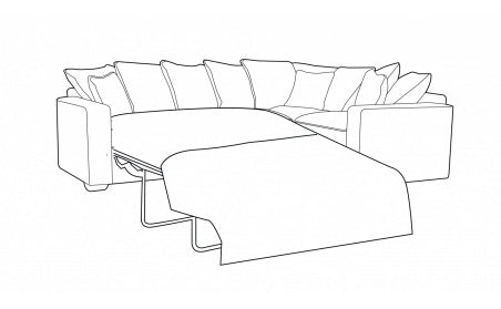 Sofa Bed Corner Chaise Standard