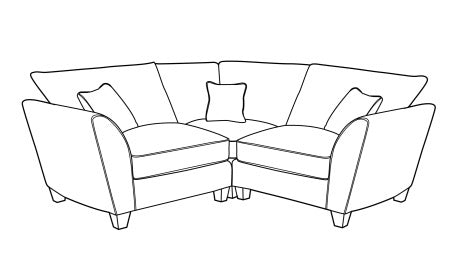 1c1 Corner Sofa - LH1, COR, RH1
