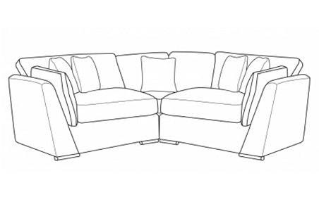 1c1 Corner Sofa - LH1, COR, RH1