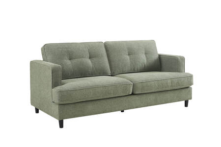 Jun-303-SG 3 Seater Fixed - Sage