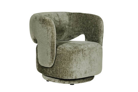 Koa-321-OL Swivel Accent Chair - Olive