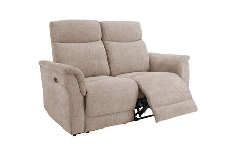 2 Seater Electric Recliner - Mocha