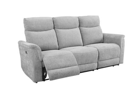 3 Seater Electric Recliner - Grey