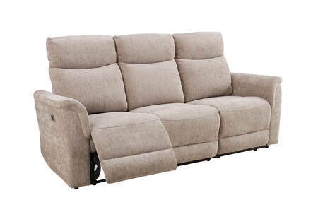 3 Seater Electric Recliner - Mocha