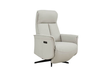 Riy-308-ST Electric Reclining Accent Chair - Stone