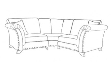 1c1 Corner Sofa - LH1, COR, RH1