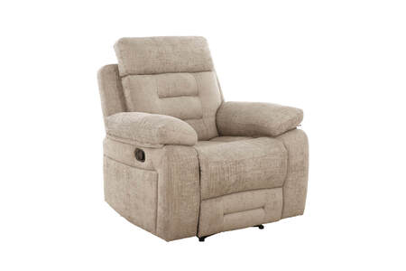 Wbr-311-LA 1 Seater Manual Recliner - Latte