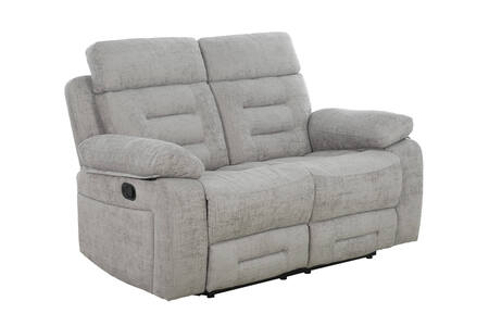 Wbr-312-GY 2 Seater Manual Recliner - Grey